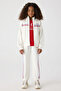 Girl White Tracksuit Top