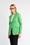 Pistachio Green Single Button Jacket - 2