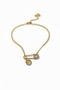 Tree of Life Steel Chain Necklace with Lock Figure Stainless Stylish Women's Necklace - 3