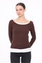 Athlete Long Sleeve Bluz 2-Piece Set - 5