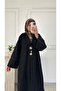 Molly Nelly Women's Star Buttoned Long Denim Tunic Cap