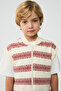 Boy Patterned Vest - 3