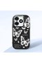 Infinix Smart 8/8 Pro Compatible Minimal Butterfly Pattern Soft Silicone Case, Impact Protected