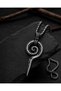 Stainless Steel Spiritual Growth Symbol Infinity Spiral Life Cycle Necklace - 2