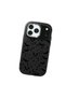 iPhone 17 Pro Compatible Soft Silicone Case with Bat Moon Star Print, Shock Absorption and Impact Protection - 2