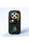 Redmi A4 Compatible Graffiti Style Black Cat Phone Case, Shockproof Silicone Case