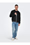 Onslucas Men's Suede Look Bomber Jacket Casual Comfortable Stylish - 4