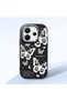 Redmi Note 14 4g Compatible Minimal Butterfly Pattern Soft Silicone Case, Shockproof