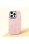 iPhone 15 Pro Compatible Colorful Ribbon Printed Soft Silicone Case, Shock Absorption and Impact Protection