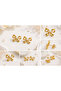 Bow Model Gold Earrings - 2
