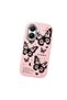 Poco X7 Pro Compatible Minimal Butterfly Pattern Soft Silicone Case, Impact Protected - 2