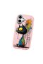 Samsung Galaxy A06 4g Compatible Graffiti Style Black Cat Phone Case, Shockproof Silicone Case - 2