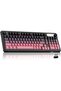 GK960 Wireless Keyboard, 98 Keys Tri-Mode BT/2.4G/Wired Membrane Gaming Keyboard, RGB Creamy Keyboard with Number Pad, Knob Control, Side Printed Keycaps, 4000mAh Battery - Black & Pink
