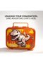 Kids Lunch Box 304 Stainless Steel Bento Box with 3 Compartments Leak-Proof Portable with Utensils 550ml Cartoon Design for Toddlers & School Kids (Dinosaurs) - 8