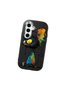 Samsung Galaxy S24 Fe Compatible Graffiti Style Black Cat Phone Case, Shockproof Silicone Case - 2