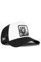 Bengal Tiger Logo Black-White Trucker Hat