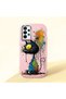 Samsung Galaxy A23 4G/5G Compatible Graffiti Style Black Cat Phone Case, Shockproof
