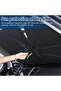Foldable Windshield Sun Shade Umbrella – Reflective Car Front Window Cover, Heat Insulation UV Protection, Easy Fold Auto Sunshade for Sedan & SUV (55 x 31 Inches) - 3