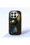 Mi 15t Pro Compatible Graffiti Style Black Cat Phone Case, Shockproof Silicone Case