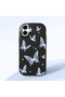 Samsung Galaxy A06 4g Compatible Elegant Butterfly Print Soft Silicone Case, Shock Absorption and Impact Protection