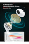 14MM Dynamic driver Type-C Wired Earphones with Microphone and In-line Control, Half In-Ear HiFi Sound Wired Headphones for Smartphones and Laptops - 3