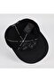White-Black Hip Hop Hat with Eagle Logo - 6