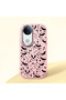 Vivo V50 Compatible Soft Silicone Case with Bat Moon Star Print, Shock Absorption and Impact Protection
