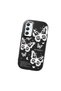 Samsung Galaxy A34 Compatible Minimal Butterfly Pattern Soft Silicone Case, Impact Protected - 2