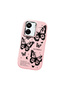 Poco C65 Compatible Minimal Butterfly Pattern Soft Silicone Case, Impact Protected - 2