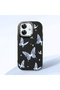 Realme Note 60/60X Compatible Elegant Butterfly Print Soft Silicone Case, Shock Absorption and Impact Protection