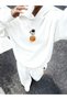 Unisex Women's Men's Revolve Printed Oversize 3 Yarn Hooded Hoodie and Baggy Sweatpants - 2