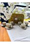 Natura White Butterfly 6-Piece Coffee Cup Set
