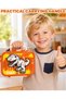 Kids Lunch Box 304 Stainless Steel Bento Box with 3 Compartments Leak-Proof Portable with Utensils 550ml Cartoon Design for Toddlers & School Kids (Dinosaurs) - 7