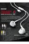 14MM Dynamic driver Type-C Wired Earphones with Microphone and In-line Control, Half In-Ear HiFi Sound Wired Headphones for Smartphones and Laptops - 5