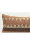 Handmade Vintage Throw Pillow Cover Made from Old Kilim, Wool, 30X50 cm - 2