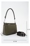 Benetton Women's Arm Bag Black Bnt1921 - 4