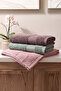 Essentials Combed Cotton Hand / Face / Head Towel Set of 3 - 50X90 cm