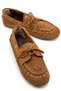 Dusty Loafer Taba Women's Genuine Suede Non-Slip Thermosole Loafer Shoes - 2