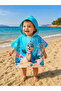 Children's Poncho Sea and Beach Towel with Hood 45×45 cm 0-3 Years - 4