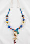 Acrylic Design Resi̇f Summer Macrome Yarn Necklace - 3