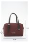 Benetton Women's Crossbody Bag Burgundy-Brown Bnt1930 - 4