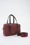 Benetton Women's Crossbody Bag Burgundy-Brown Bnt1930 - 3