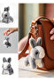 Cute Plush Rabbit Keychain and Bag Charm