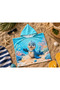 Children's Poncho Sea and Beach Towel with Hood 45×45 cm 0-3 Years - 2