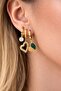 Single Ear 3-Piece Steel Earring Combination - 3
