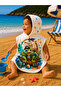 Children's Poncho Sea and Beach Towel with Hood 45×45 cm 0-3 Years - 3