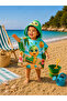 Children's Poncho Sea and Beach Towel with Hood 45×45 cm 0-3 Years - 4