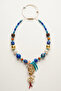 Acrylic Design Resi̇f Summer Macrome Yarn Necklace - 2