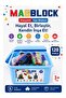 128 Pieces All Magnetic Building Blocks - Toy with Storage Box - 6