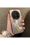 Vivo X200 Pro Compatible Hard Acrylic Back Silicone Edge Lens Protection Stylish Print Case - 2